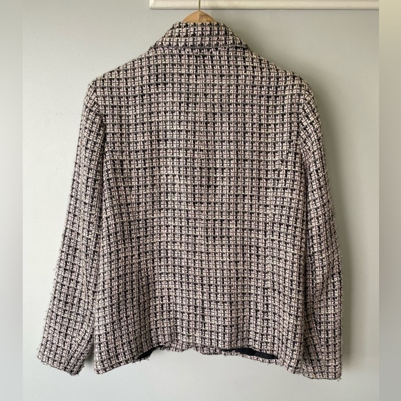 Vintage tweed style peacoat blazer - Picture 6 of 10